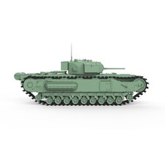 SS35564 1/35 Military Model Kit British A22 Infantry MKIV Churchill I Tanks