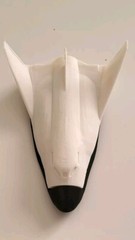 3D Printed Dream Chaser Cargo Space plane 1/100 Scale. Made in USA