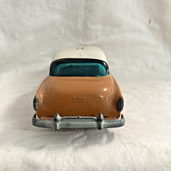 1954 Chevrolet Chevy 2 Door Dealer Promo Car Bank – Shoreline Beige/Pueblo Tan