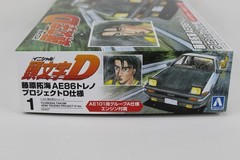 Initial D AE86 Aoshima Model Kit Signed by Shinihiro Miki “Takumi Fujiwara” JVA