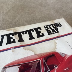 Monogram Car Model Kit 1965 ’65 Corvette Sting Ray Stingray 1/8 Scale Red 2600
