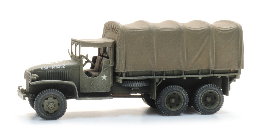 HO Artitec Minitanks US GMC CCKW-353 Truck #A2793.6870731 Hand Painted