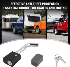 Trailer Hitch Locks Pin with 5/8″ Dia Locking Lever,Heavy Duty Locking Hitch Pin