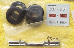 AMT CustomShop 1958 Ford Edsel Black Red Top Un-Built 1/25~No Box ~Parts bagged