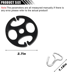 Emergency Car Seat Cover Replacement Kit – 24PCS Metal & Plastic Hooks