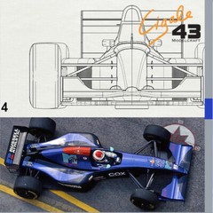 NEW SIMTEK S941 1994 KIT 1/43rd Scale Cigale43 w/Tameo Kits CFK002 MTV Brabham