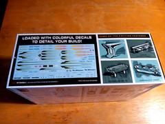 2022 AMT Model 1965 BONNEVILLE FAST-BACK SPORT COUPE 3 in 1 Kit #AMT1260/12