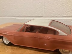 1960 Desoto and 1961 Plymouth Dealership Promotional Plastic Models