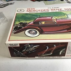 JOHAN JO-HAN 1935 Mercedes Benz 500K 1/25 Model Kit Open Box GC #1135