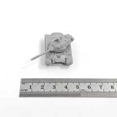 US Army M47 Patton Tank, 3D Printed ,1/144 Scale Mini Tank Model,Resin