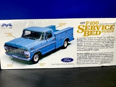 1967 FORD F100 1/25 SCALE TRUCK WITH SERVICE BED MOEBIUS MODEL KIT SEALED/NEW