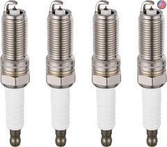 6716 Iridium Spark Plugs 4 Pack – Compatible with GMC Canyon, Compatible with