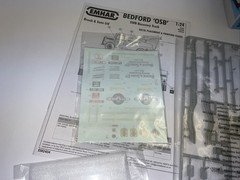 EMHAR 1:24 Bedford “OSB” 5-Ton Recovery Truck Factory Parts Sealed