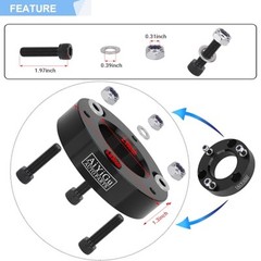 2 Inches Front Leveling Lift Kit Compatible with 2007-2023 Chevy Silverado
