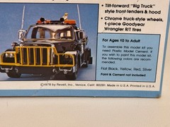 Vintage Revell H-1383 Midnite Cowboy Custom Chevy Wrecker Truck Built 70s in Box