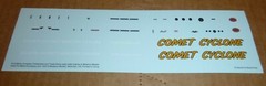 M65MCR DYNO DON COMET CYCLONE DECALS MOEBIUS Model Car Mountain 1/25 ATLANTA