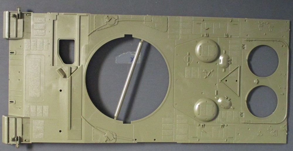 Tamiya 1/35 German Leopard 2A6 Ukraine – Upper Hull from Kit No. 25207