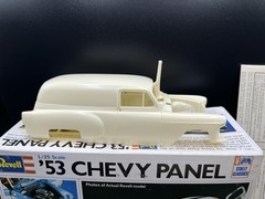 Vintage Revell ‘53 Chevy Panel 1/25 Street Classic Model Kit Edelbrock