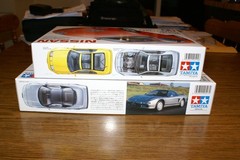 Tamiya Nissan 300ZX Turbo & Tamiya 1/24 Acura NSX 2 kits