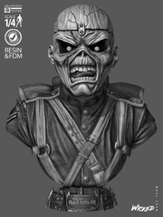 Iron Maiden Bust Rock Icon model kit unassembled unpainted see Description