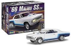Revell 1966 Chevy Malibu SS (2 in 1) – Plastic Model Car Kit – 1/24 Scale