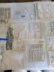 Lot Of Chrome Model Kit Parts for 1/24 1/25 Scales