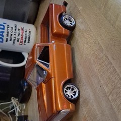 AMT Ertl GMC 1:25 Pickup Truck Model Ready to Go/Pre-built Orange Single
