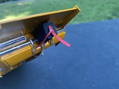 Drag Slot Car Hard Body 1969 Chevy Camaro, Outlaw, Gold