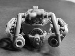 LSX Twin Turbo Engine – 3D print LS Outlaw Pro Mod 1:8 1:12 1:18 1:24 scale JPGM