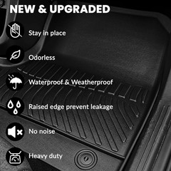 All Weather Floor Mats Cargo Mat for Kia Sportage Gasoline 2017 2018 2019 2020 2