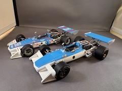 **NEW ** 1/25 72 VIVITAR EAGLE DRIVER MIKE MOSLEY SEMI KIT, INDY RESIN, CART