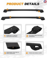 Snailfly Cross Bars Roof Racks Fit for 2014-2024 Subaru Forester Luggage Rack