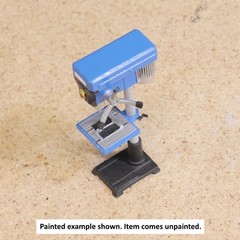 1/24-1/25 Scale Floor Drill Press Kit for Model Car Shop, Garage, Diorama