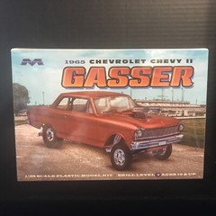 MOEBIUS 2324 1965 CHEVY II GASSER MODEL KIT-NIB-1/25 SCALE