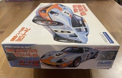 Fujimi #12131 1:24 Ford GT40 1968 Le Mans Model Kit -Open Box/Sealed Bags