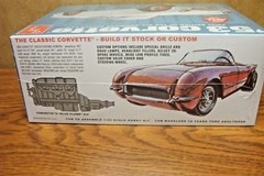 AMT ’53 CORVETTE 1/25 SCALE MODEL KIT (build stock or custom)