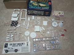 1964 AMT Car Craft Dream Rod New 1/25 With Stand Bill Cushenbery “Awesome”