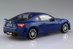 AOSHIMA 1/32 The Snap Kit Series Toyota 86 Azlight Blue Colored Plastic Model