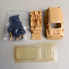 STARTER 1/43 MG METRO 6R4 1986 MONTE CARLO 1985 RAC RALLY CAR RESIN KIT