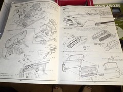 Nichimo 1967 / 1968 Mustang Shelby Cobra GT 500 1/16 Unbuilt Kitt MC – 1601