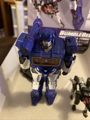 Trumpeter Transformer Soundwave & Ravage from Bumblebee Movie 3.5″
