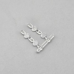 Monogram 1/25 1959 59 Cadillac Eldorado Parts Kitbash Clear Fog Lamp Lenses