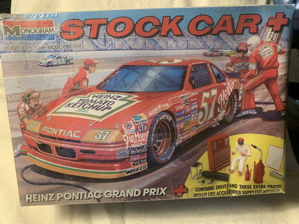 Monogram #57 Heinz Pontiac Grand Prix Stock Car 1:24 Model Kit # 2914 *SEALED*