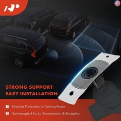 A-Premium 4-PC Parking Assist Sensor Retainer Bezels Compatible with Toyota