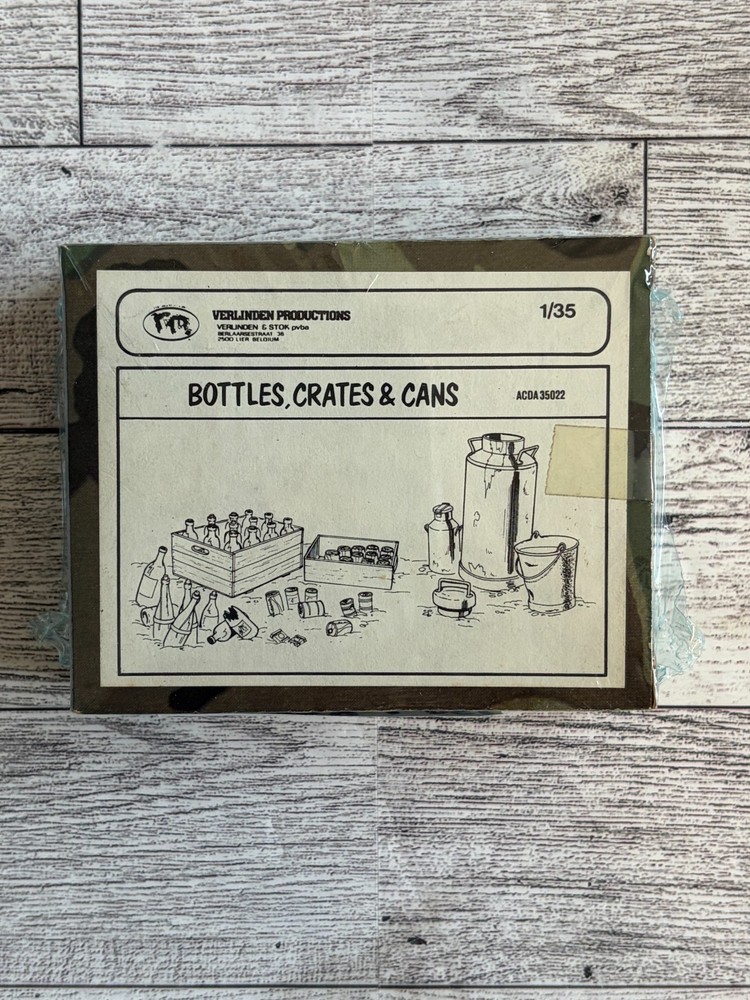 Verlinden – Bottles, Crates & Cans – 1:35 – ACDA 35022