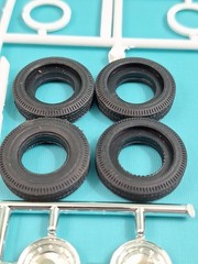 Revell AMT Ertl Monogram MPC 1/25 Model Part 1958 Ford Edsel Pacer Wheels Tires