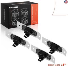 A-Premium 4-PC Parking Assist Sensor Retainer Bezels Compatible with Toyota