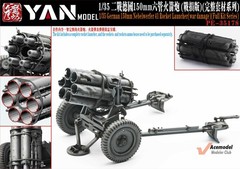 1/35 German Nevelwerfer 41/42 Rocket Launcher w/HE Canisters PE Detail-up Set