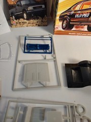 AMT 1/25 Scale Chevy Nova SS Pro Stocker Plastic Model Kit Open Box Started