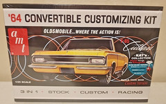 AMT ’64 F-85 Cutlass Olds Convertible Kit # AMT1200/12 Sealed Kat’s Collection